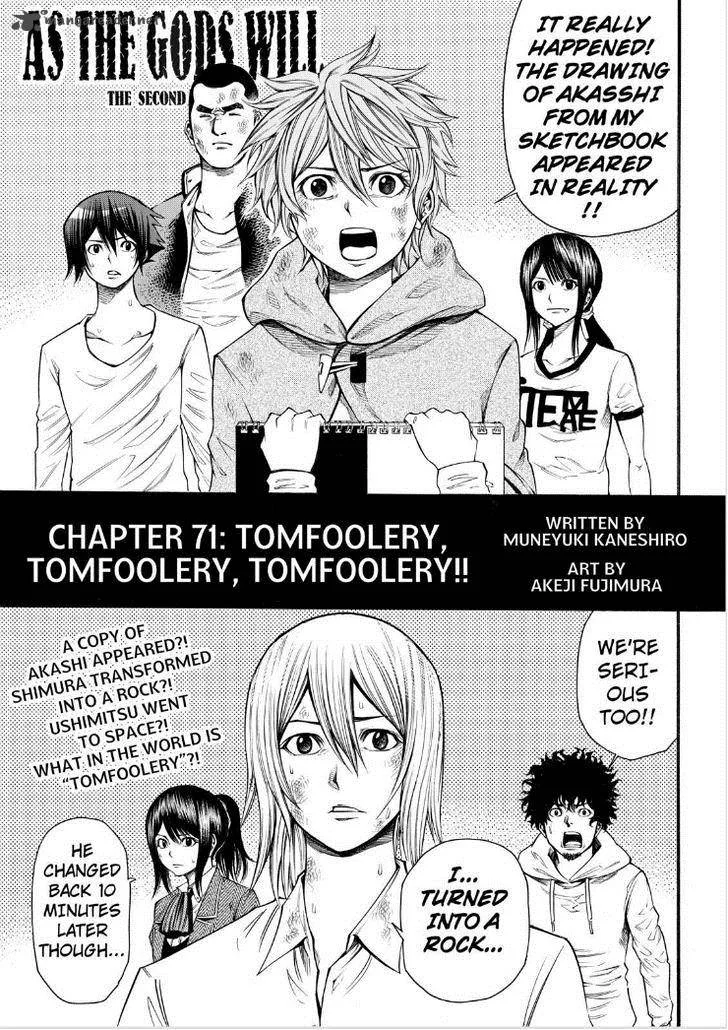 Kamisama no Iutoori II Chapter 71 page 1