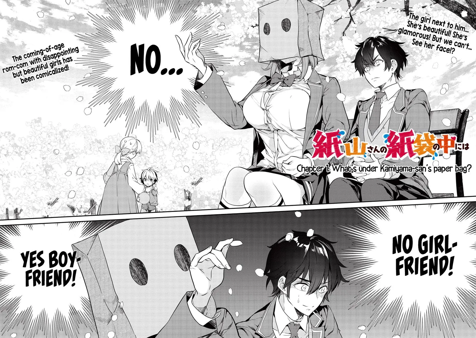 Kamiyama-san No Kamibukuro No Naka Ni wa Chapter 1 page 2
