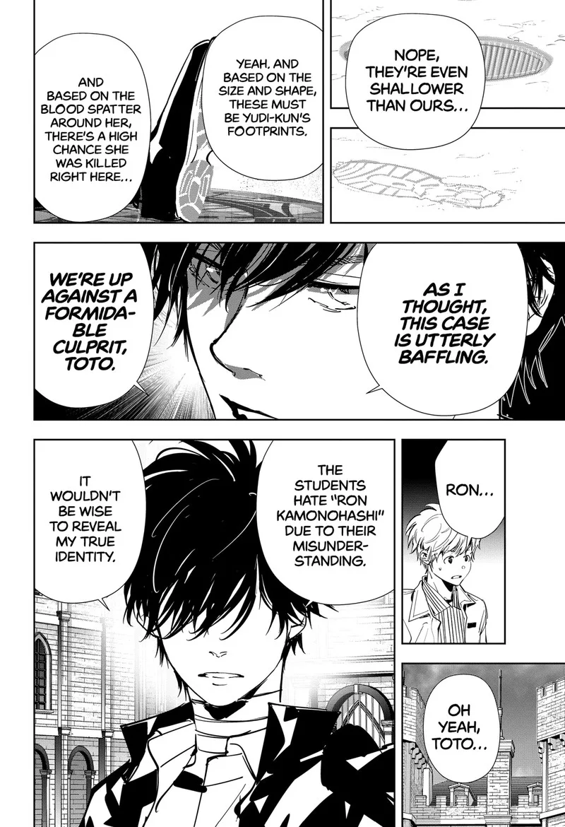 Kamonohashi Ron no Kindan Suiri Chapter 105 page 10