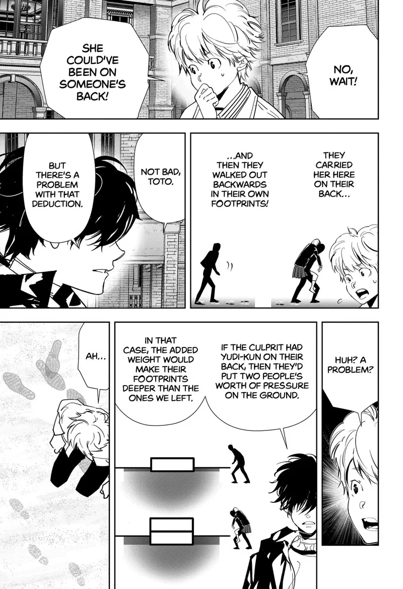 Kamonohashi Ron no Kindan Suiri Chapter 105 page 9