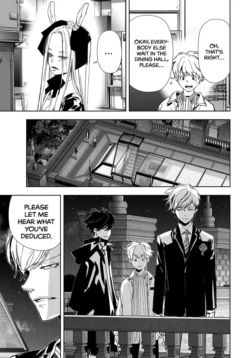 Kamonohashi Ron no Kindan Suiri Chapter 109 page 14