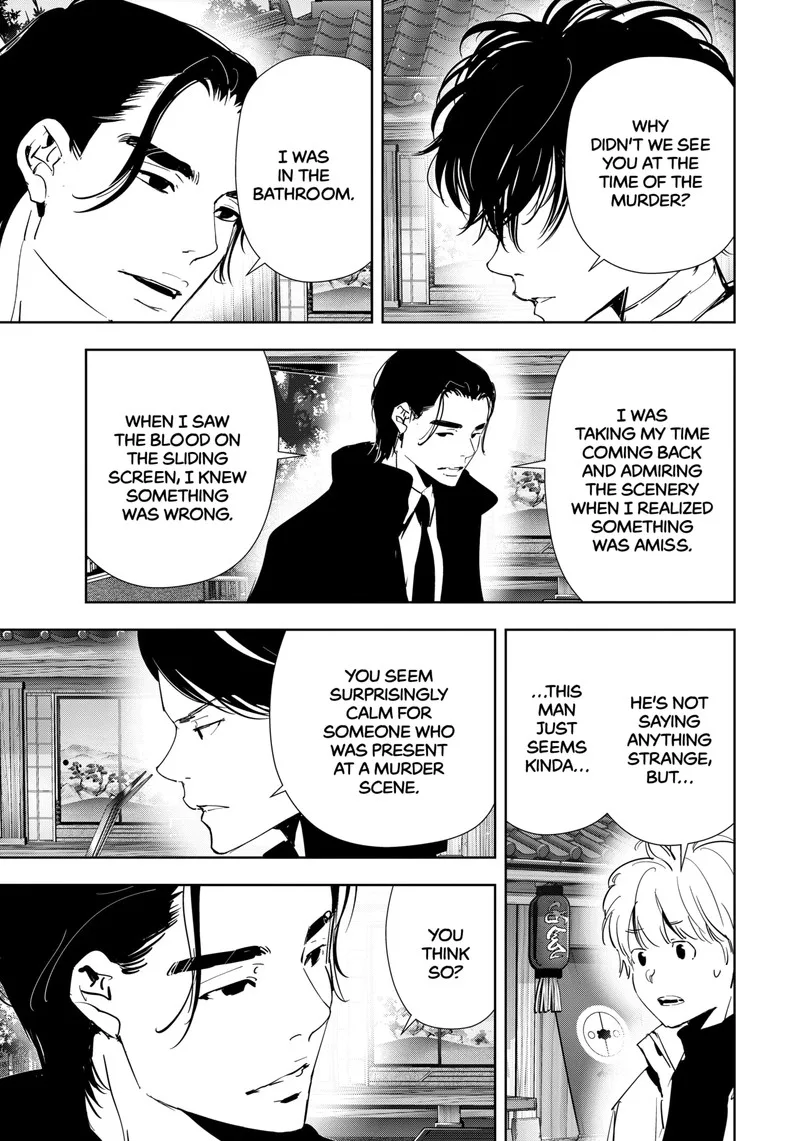 Kamonohashi Ron no Kindan Suiri Chapter 122 page 12