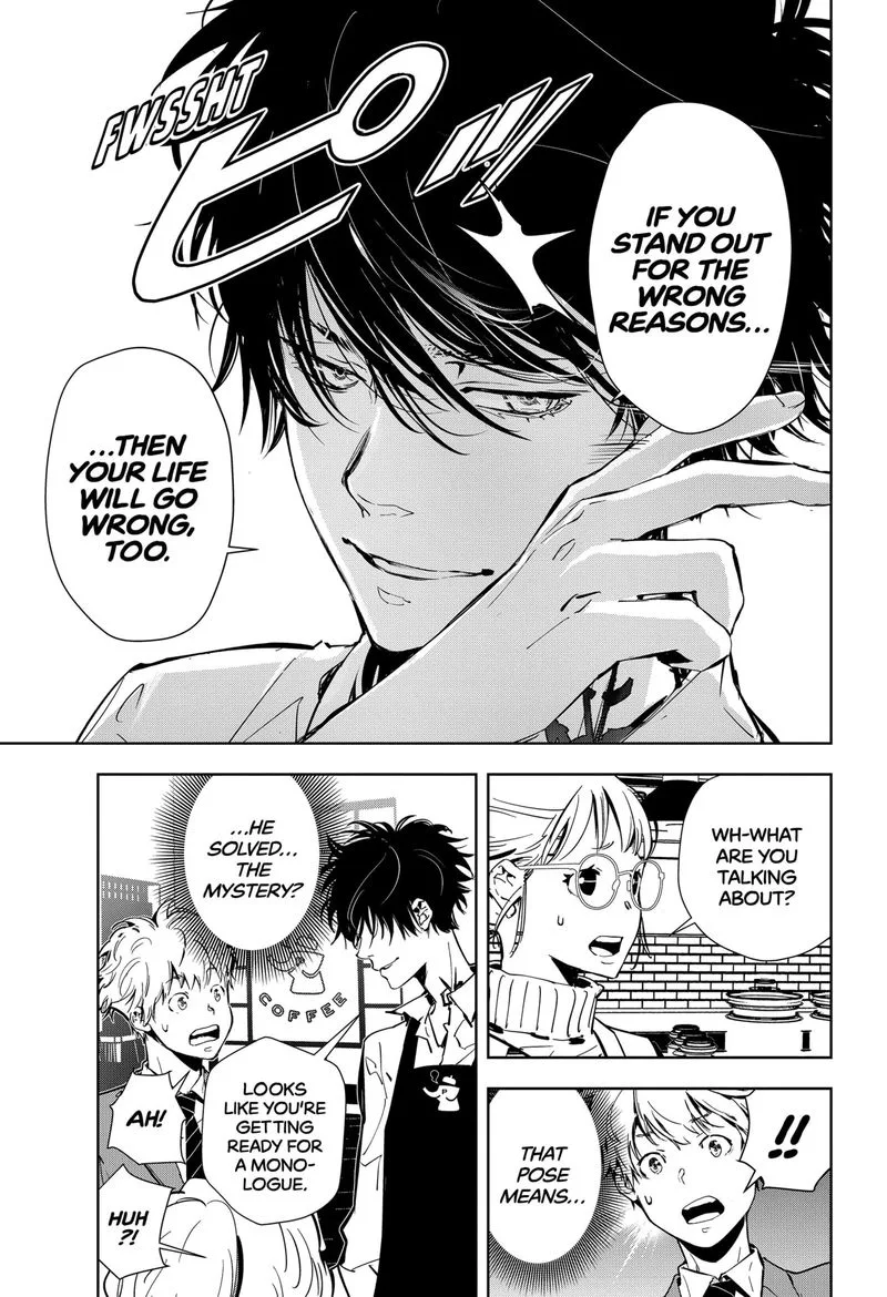 Kamonohashi Ron no Kindan Suiri Chapter 15 page 13