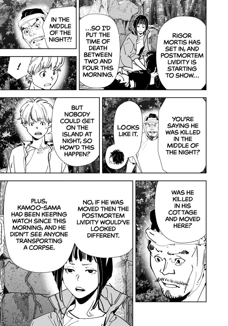 Kamonohashi Ron no Kindan Suiri Chapter 156 page 17