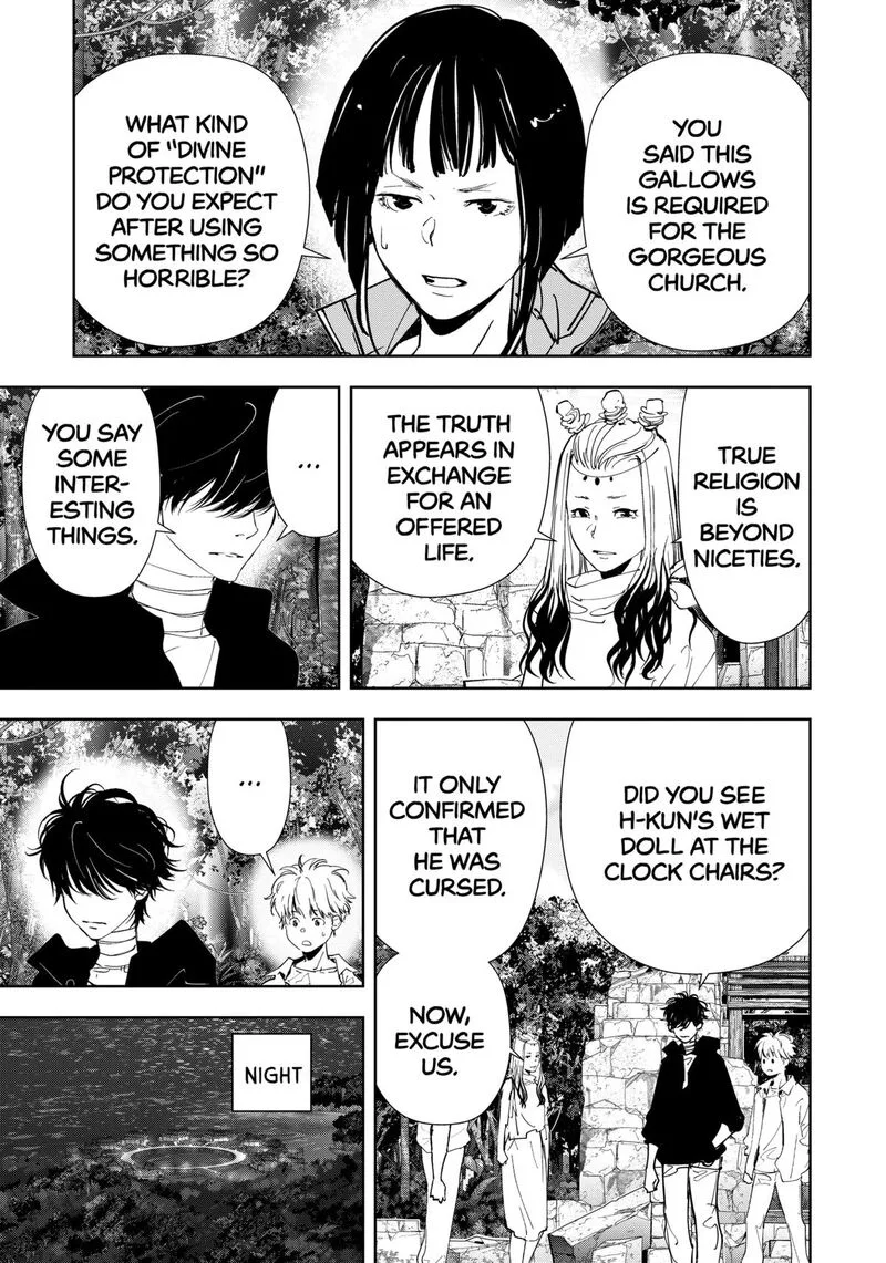 Kamonohashi Ron no Kindan Suiri Chapter 158 page 13