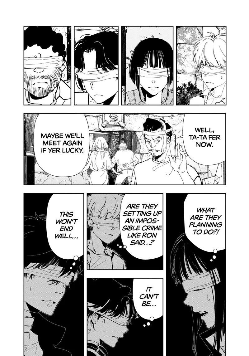 Kamonohashi Ron no Kindan Suiri Chapter 159 page 22