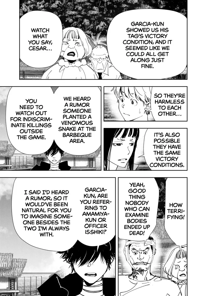 Kamonohashi Ron no Kindan Suiri Chapter 159 page 11