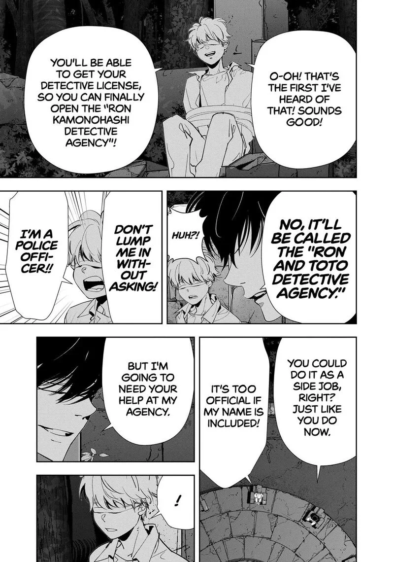 Kamonohashi Ron no Kindan Suiri Chapter 160 page 5