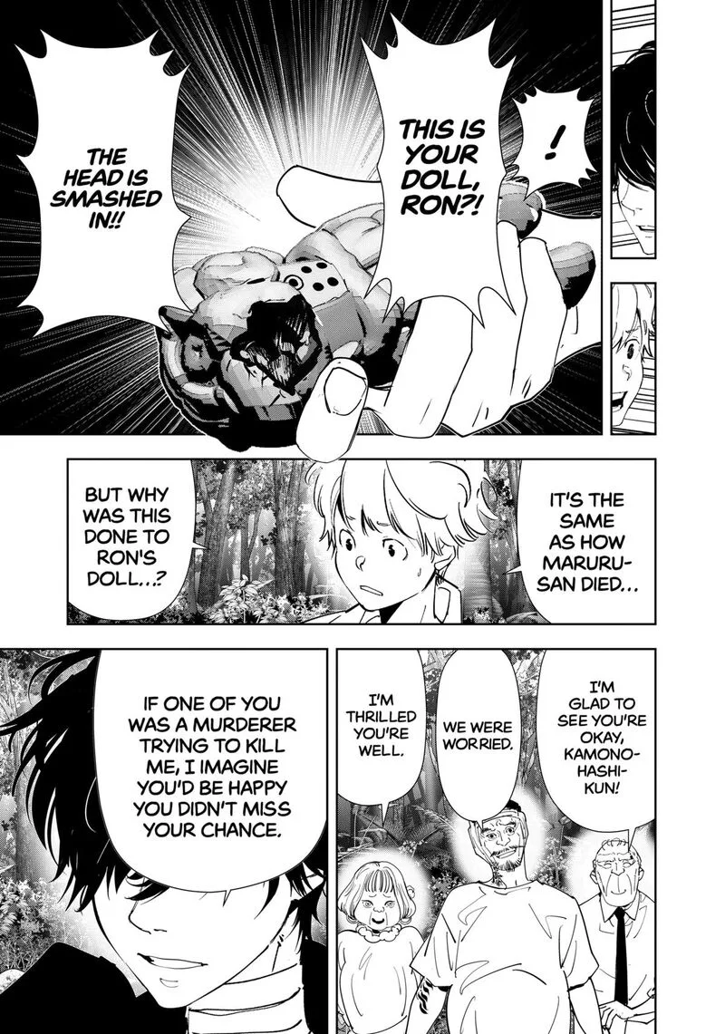Kamonohashi Ron no Kindan Suiri Chapter 163 page 11