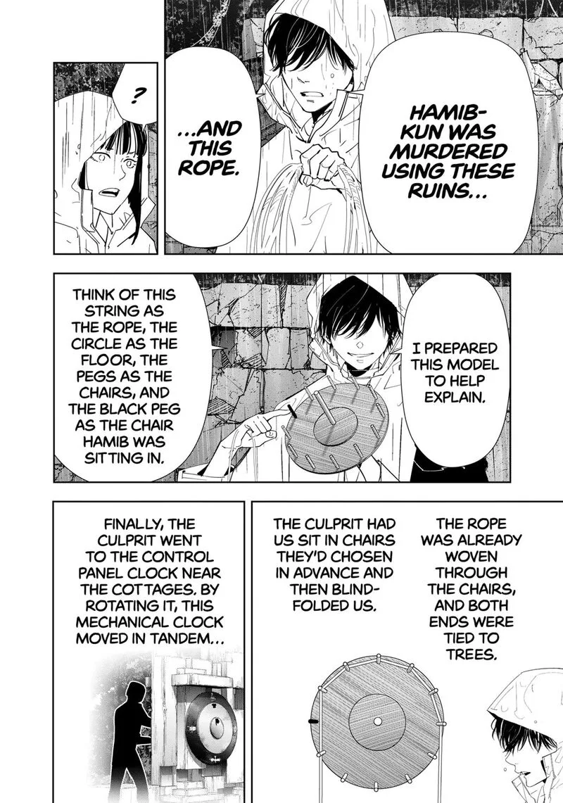 Kamonohashi Ron no Kindan Suiri Chapter 165 page 14