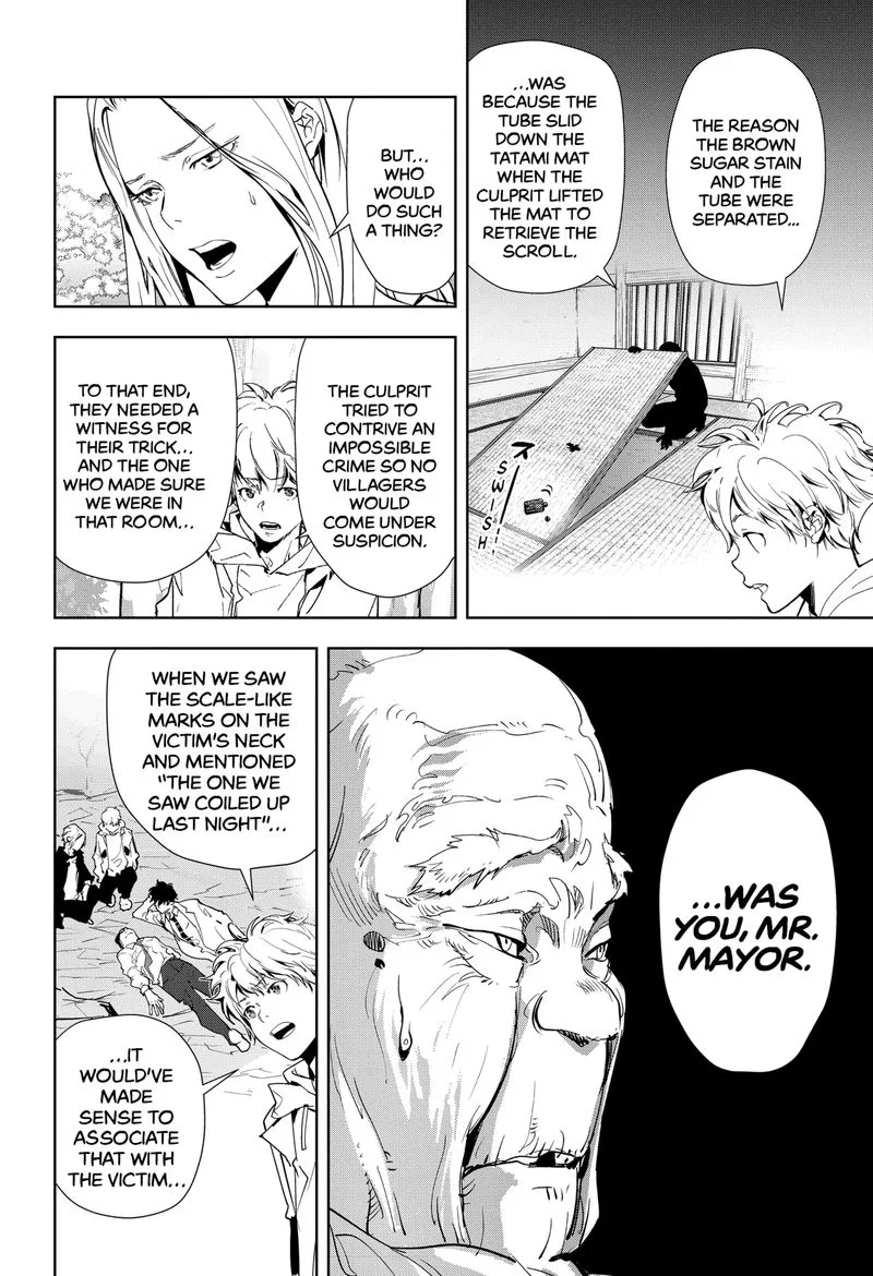 Kamonohashi Ron no Kindan Suiri Chapter 20 page 6