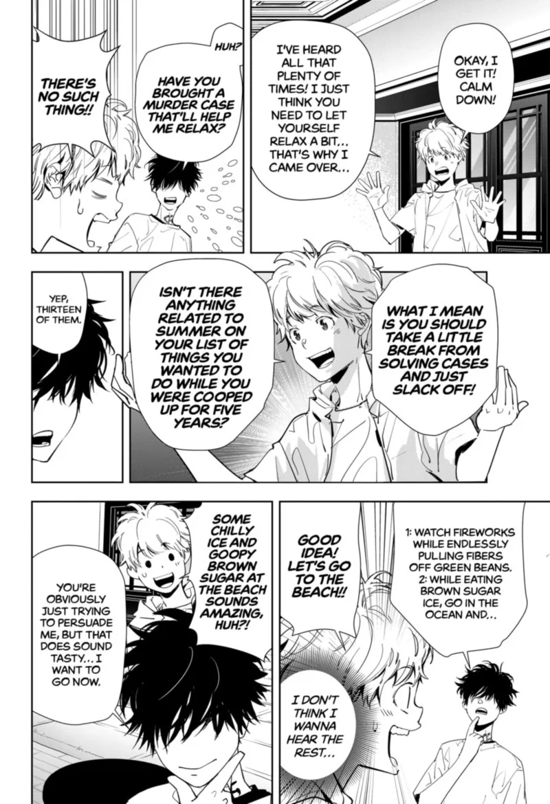 Kamonohashi Ron no Kindan Suiri Chapter 28 page 8