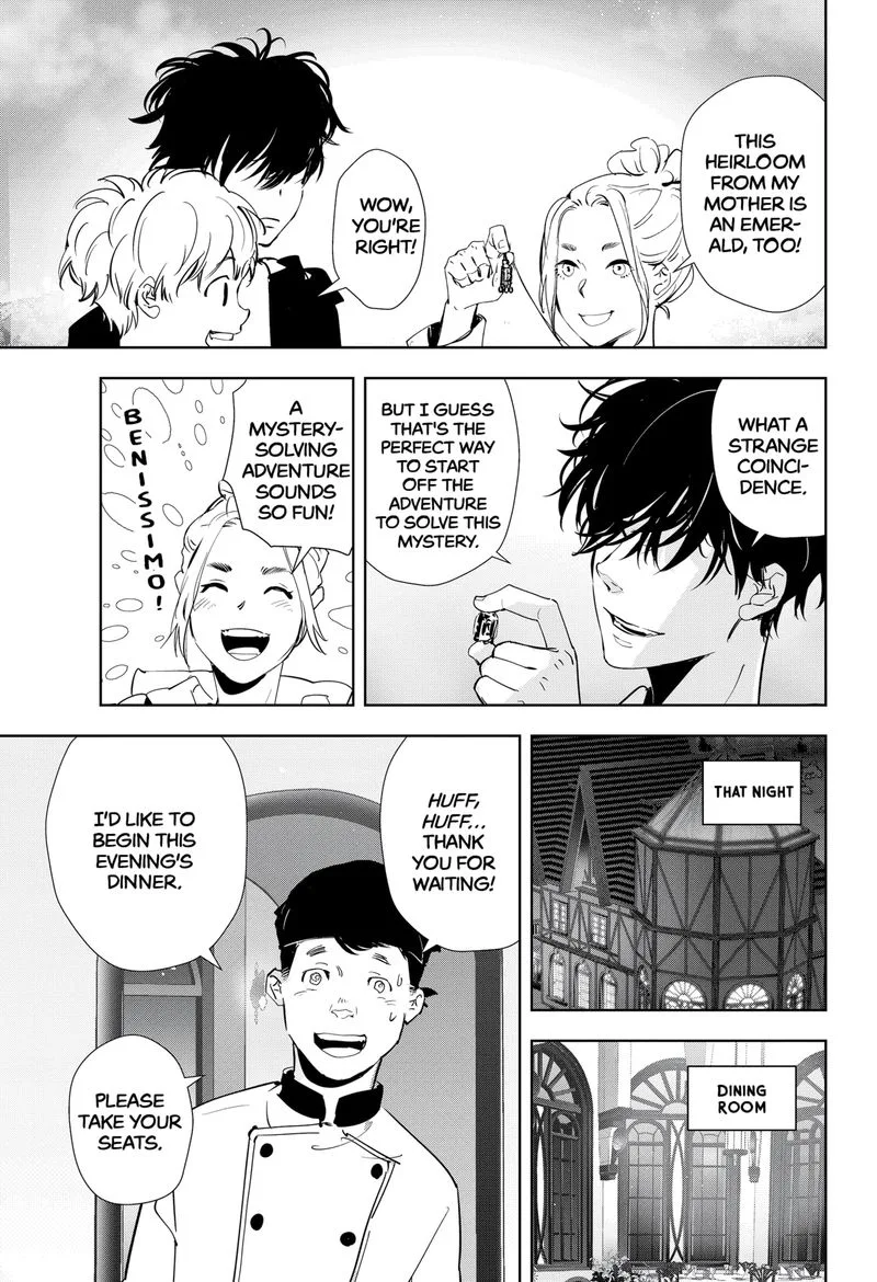 Kamonohashi Ron no Kindan Suiri Chapter 38 page 14