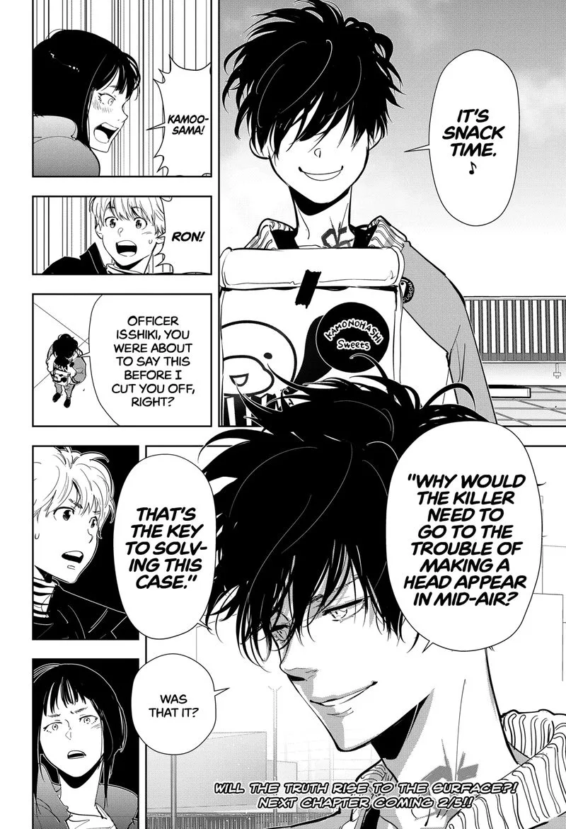 Kamonohashi Ron no Kindan Suiri Chapter 49 page 20