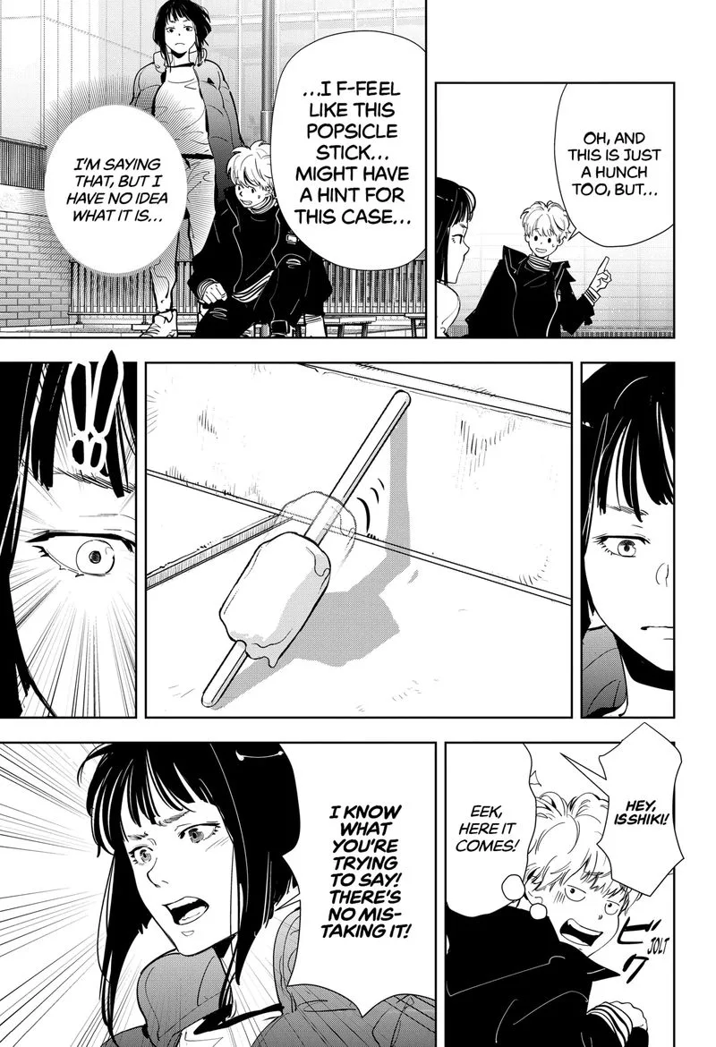 Kamonohashi Ron no Kindan Suiri Chapter 50 page 9