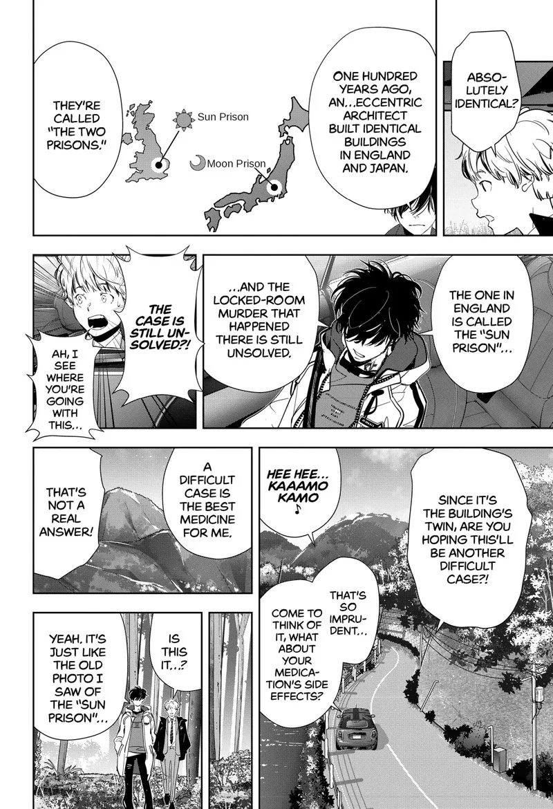 Kamonohashi Ron no Kindan Suiri Chapter 51 page 4