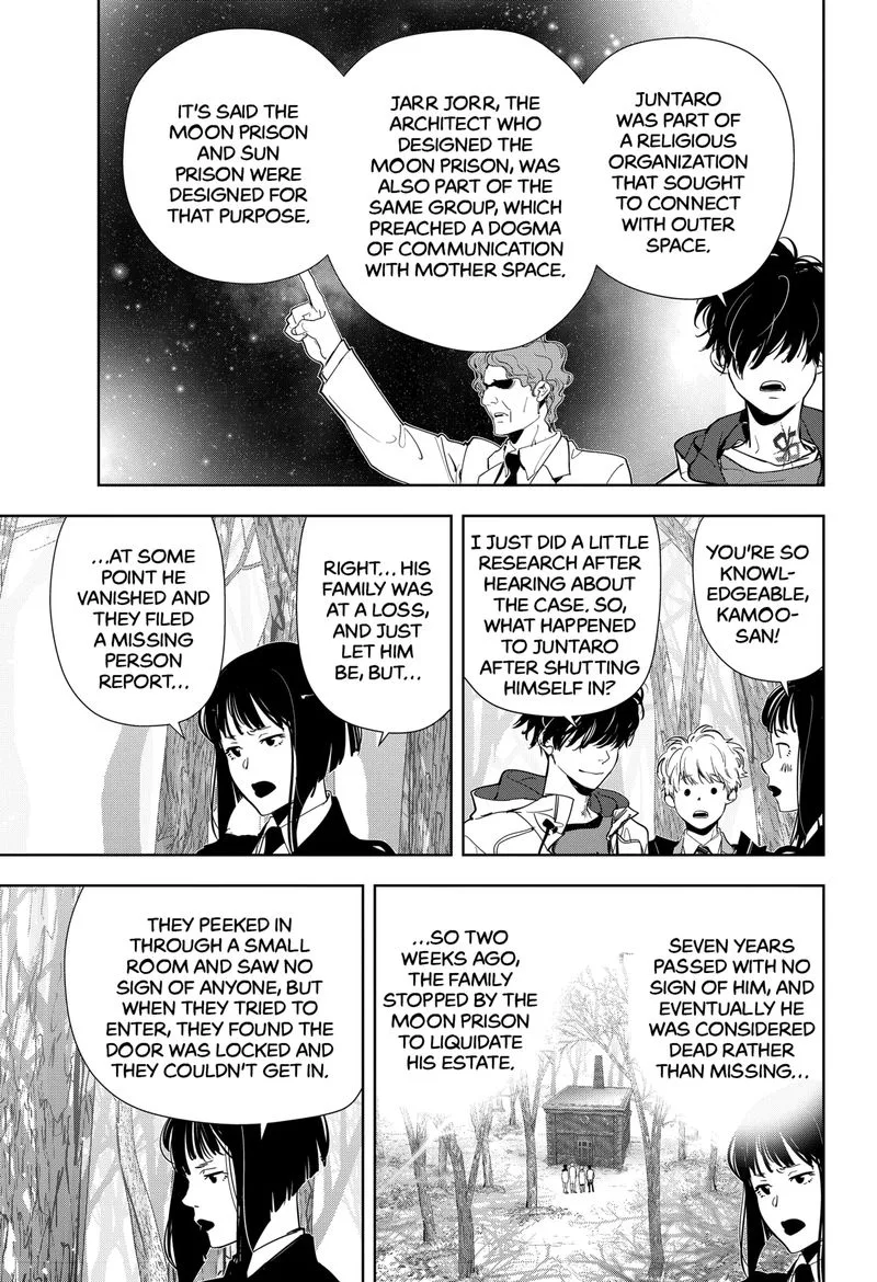 Kamonohashi Ron no Kindan Suiri Chapter 51 page 9