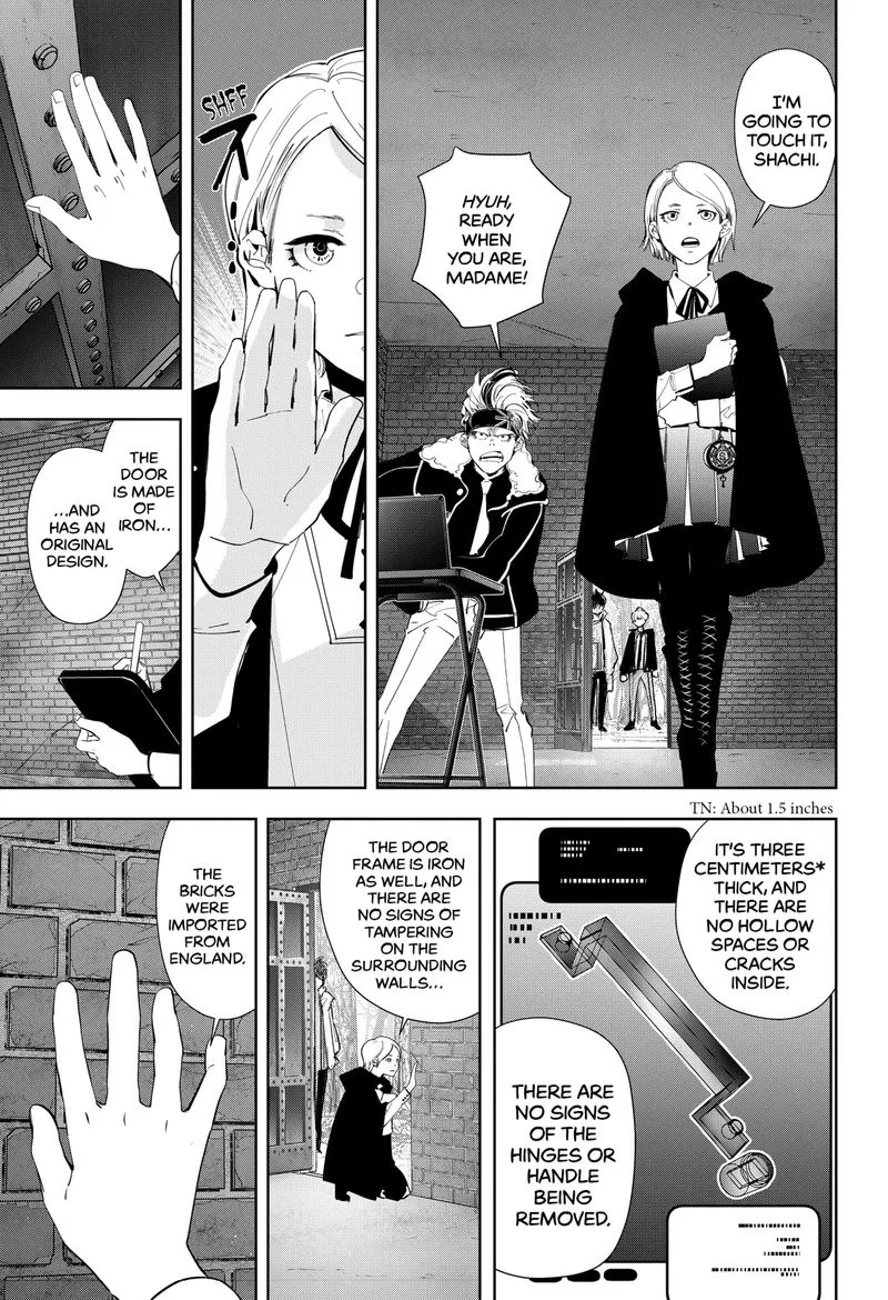 Kamonohashi Ron no Kindan Suiri Chapter 52 page 13