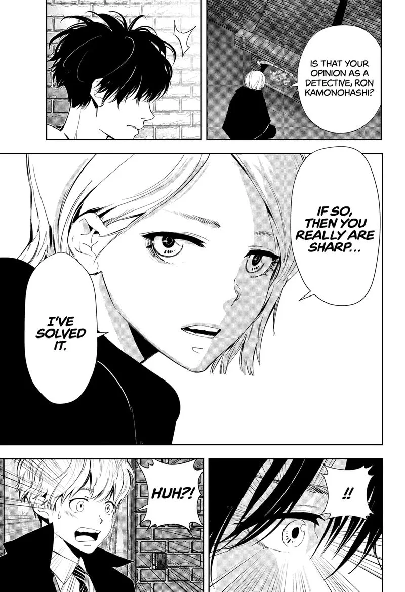 Kamonohashi Ron no Kindan Suiri Chapter 52 page 17