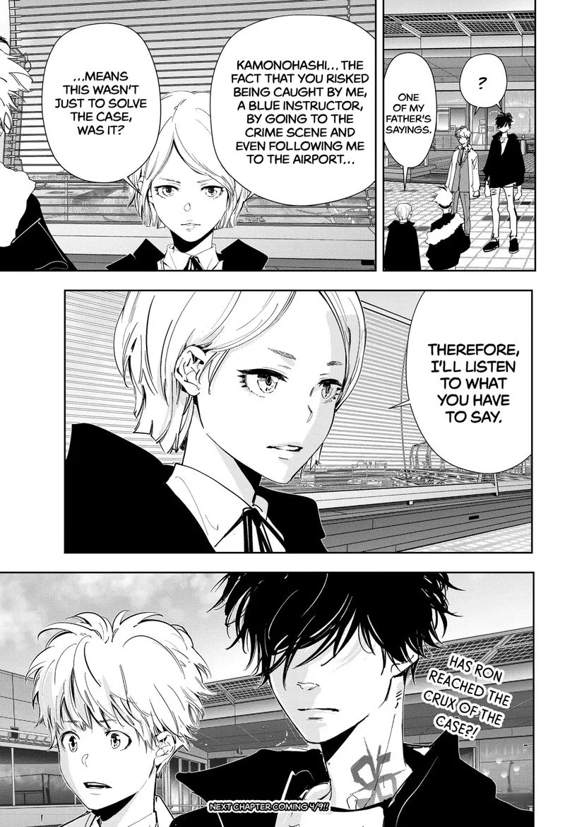 Kamonohashi Ron no Kindan Suiri Chapter 56 page 21