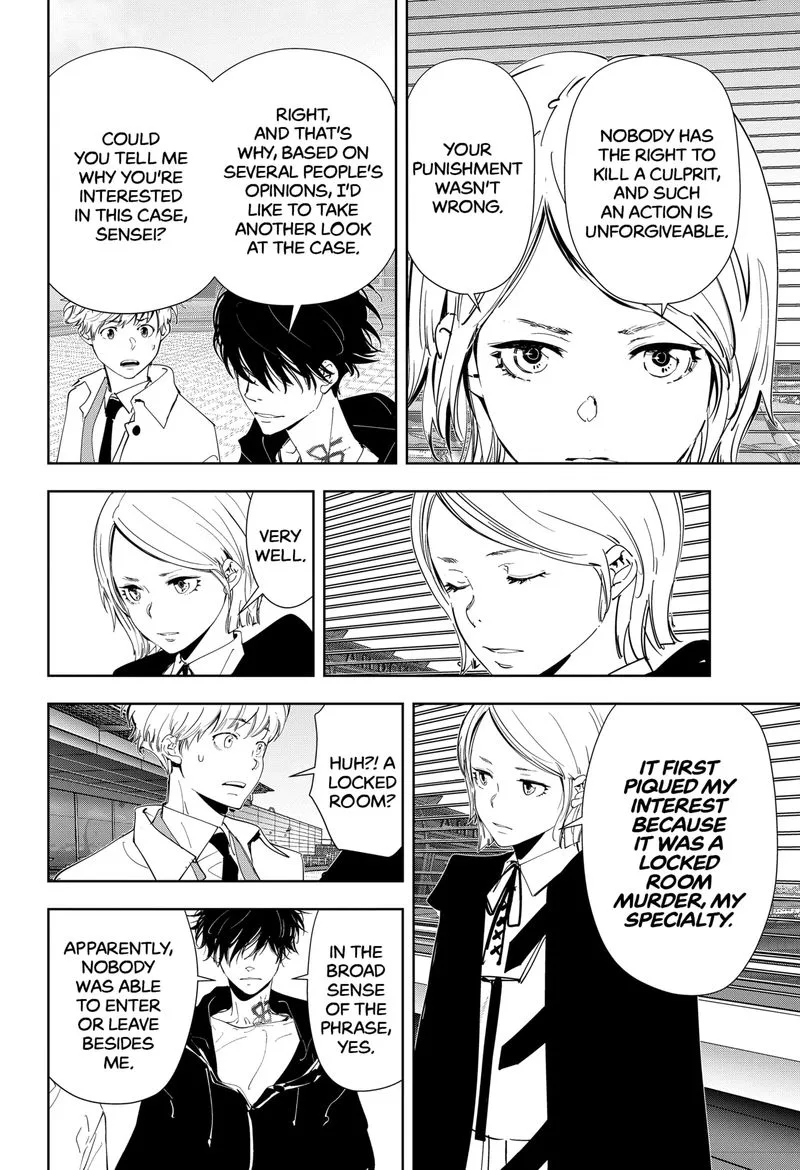 Kamonohashi Ron no Kindan Suiri Chapter 57 page 4