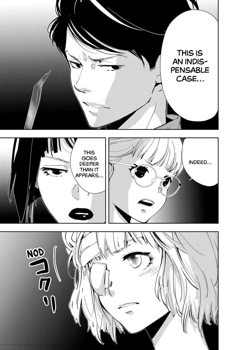 Kamonohashi Ron no Kindan Suiri Chapter 58 page 1