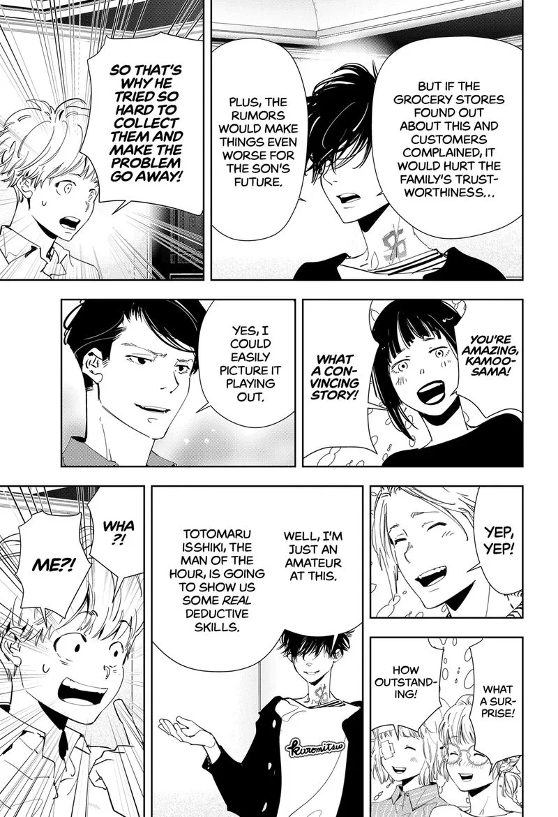 Kamonohashi Ron no Kindan Suiri Chapter 59 page 15