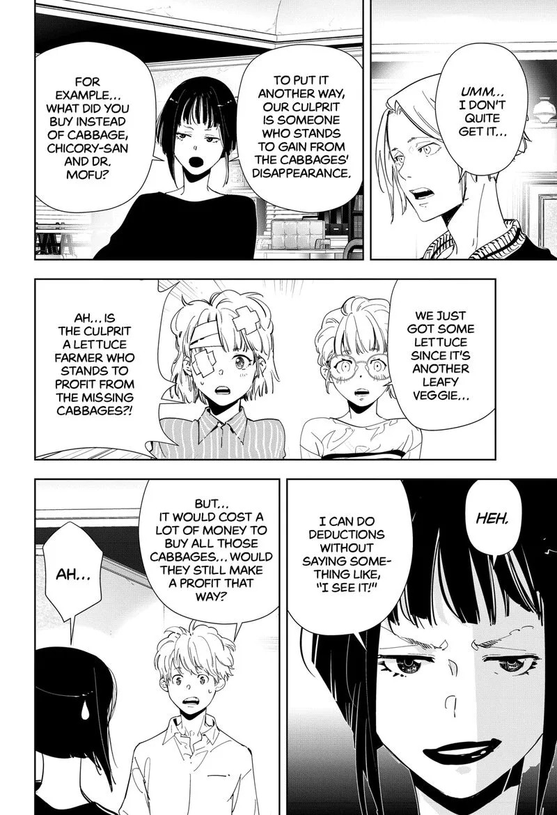 Kamonohashi Ron no Kindan Suiri Chapter 59 page 12