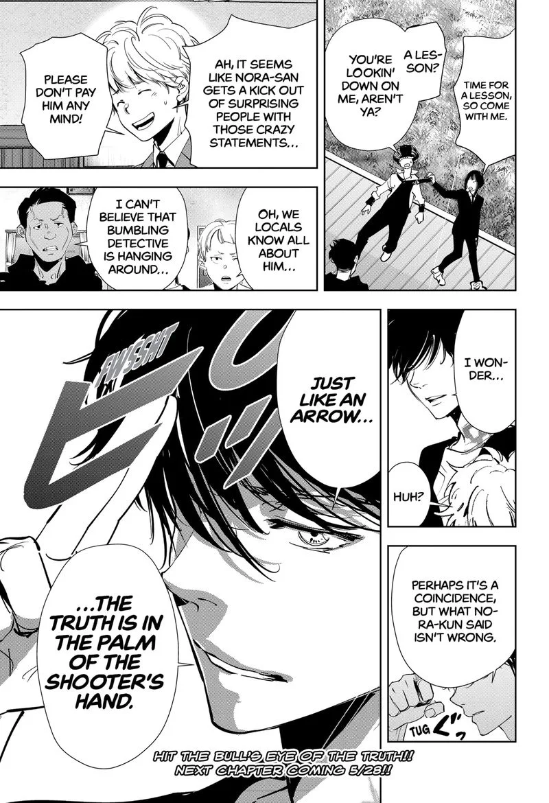 Kamonohashi Ron no Kindan Suiri Chapter 61 page 19