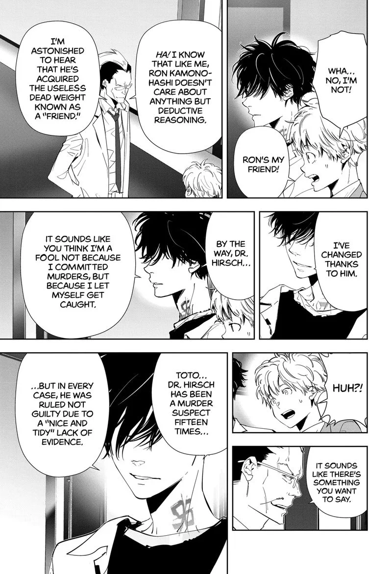 Kamonohashi Ron no Kindan Suiri Chapter 63 page 13