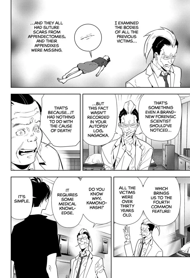 Kamonohashi Ron no Kindan Suiri Chapter 66 page 10