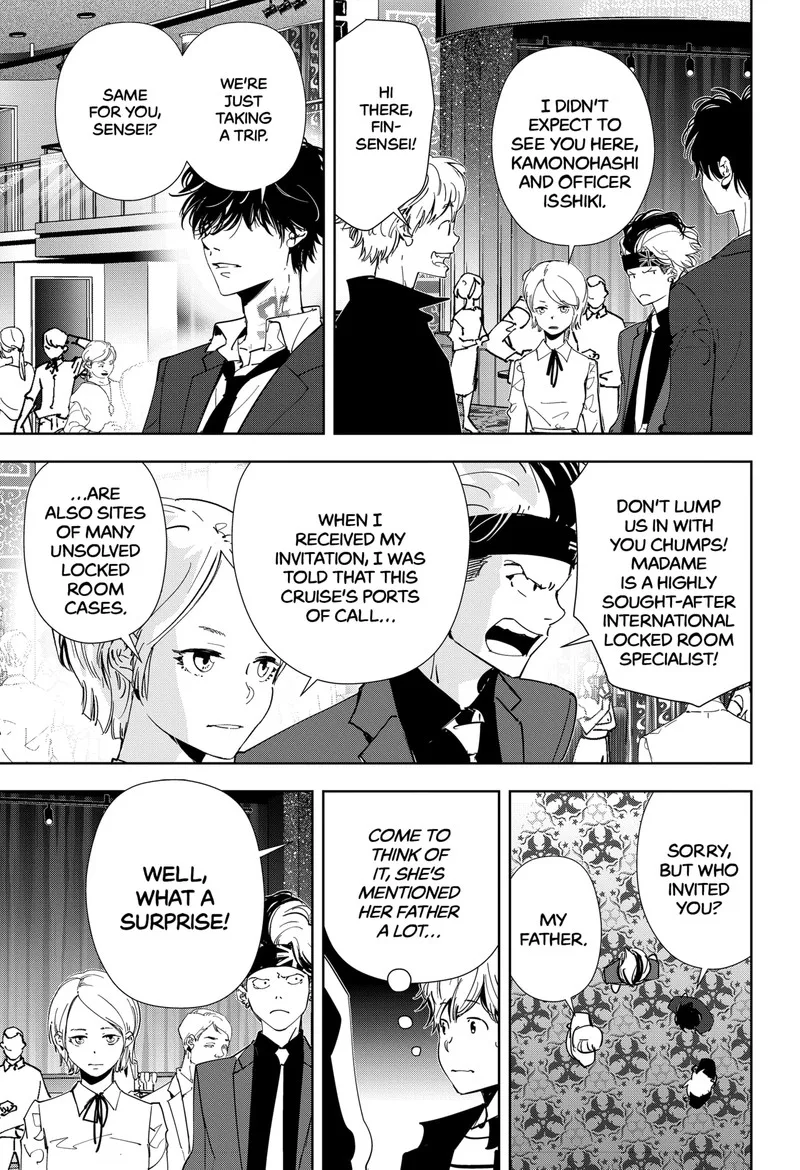 Kamonohashi Ron no Kindan Suiri Chapter 77 page 5
