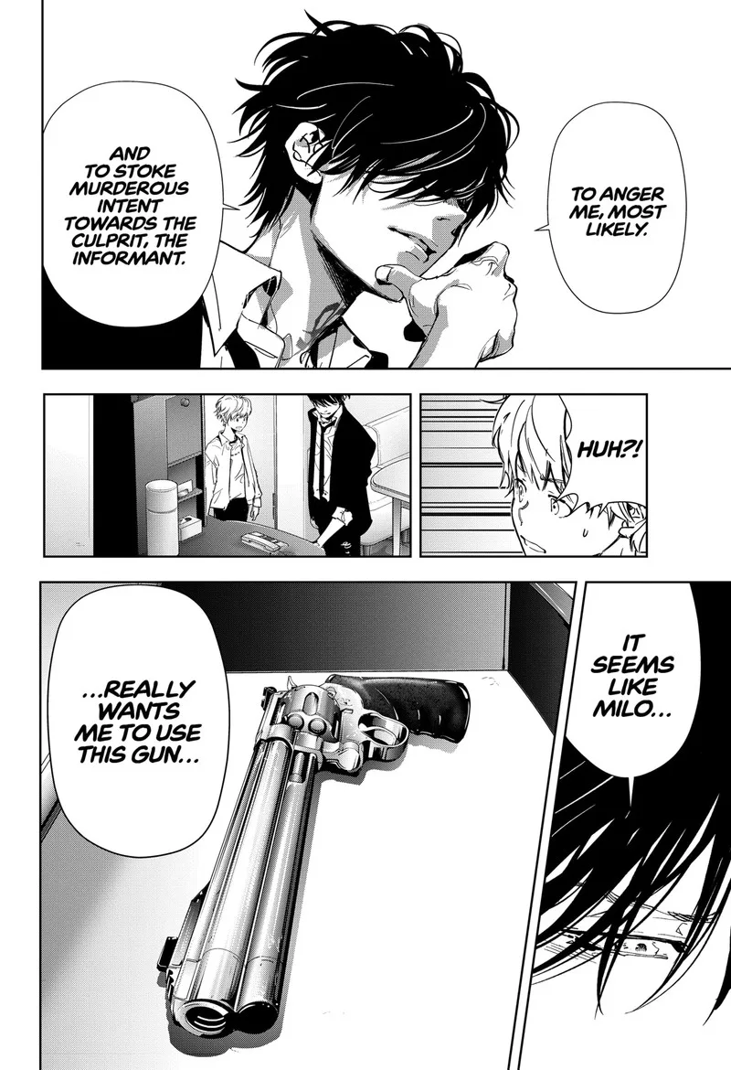 Kamonohashi Ron no Kindan Suiri Chapter 80 page 14