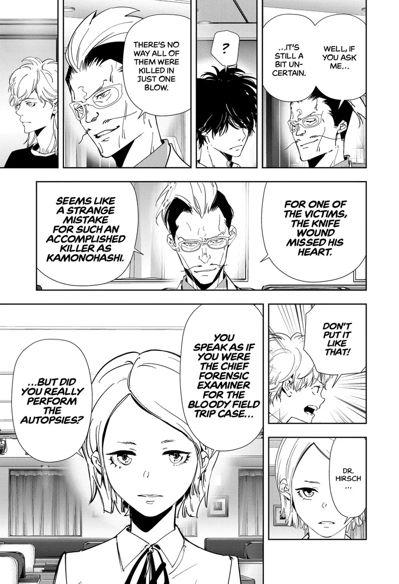 Kamonohashi Ron no Kindan Suiri Chapter 83 page 11