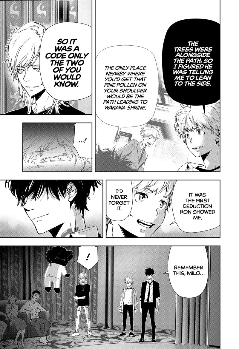 Kamonohashi Ron no Kindan Suiri Chapter 90 page 20