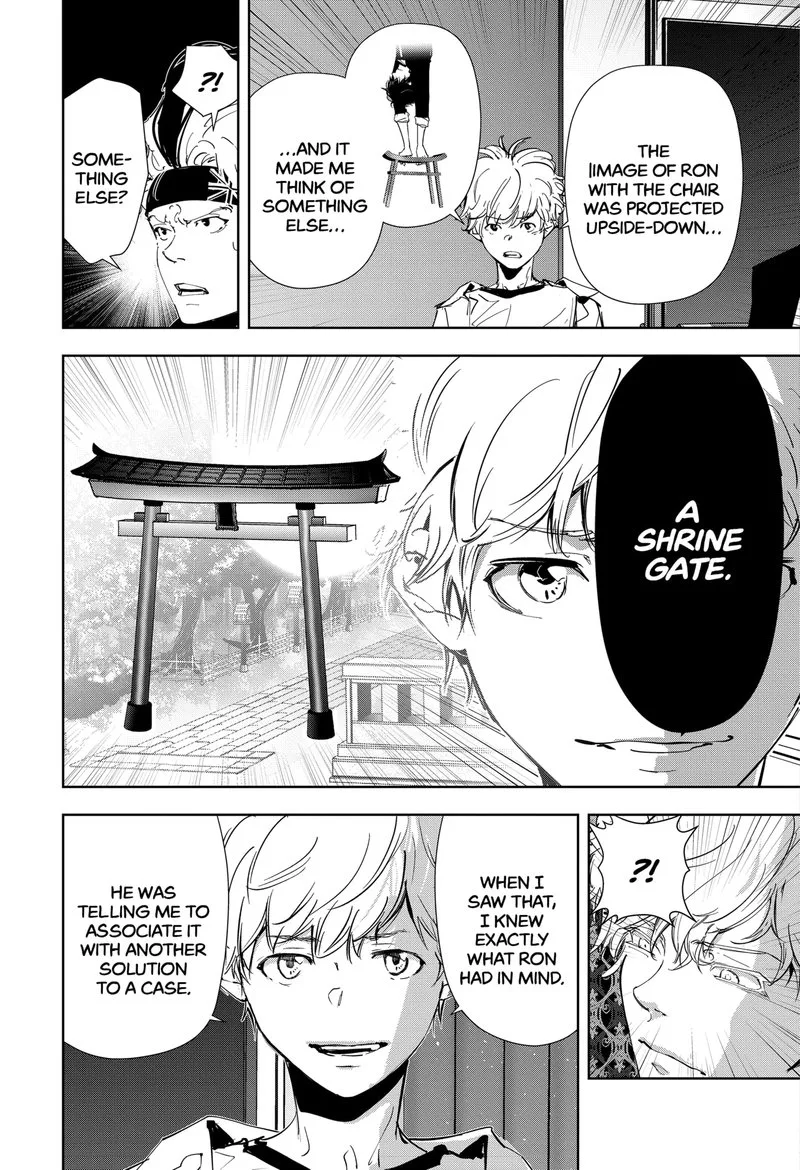 Kamonohashi Ron no Kindan Suiri Chapter 90 page 19