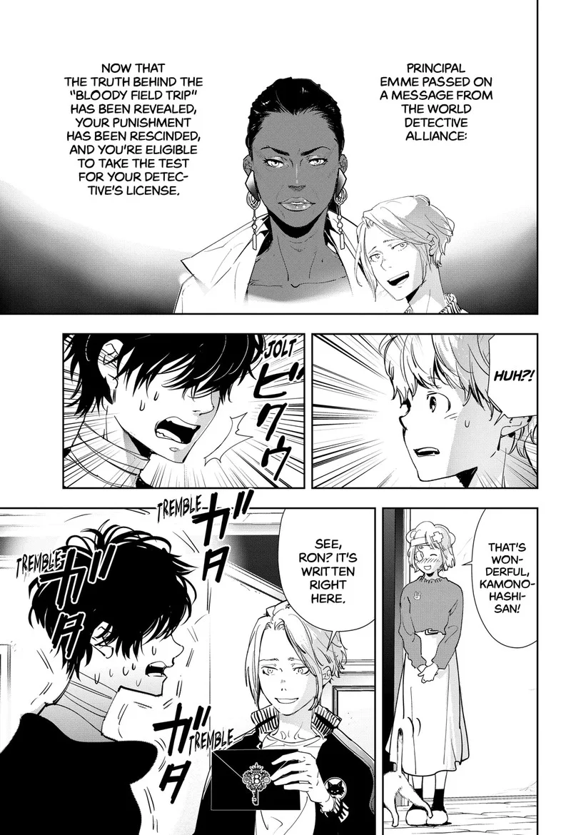 Kamonohashi Ron no Kindan Suiri Chapter 96 page 15