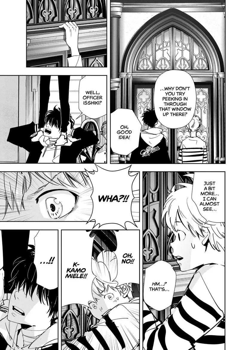 Kamonohashi Ron no Kindan Suiri Chapter 98 page 17