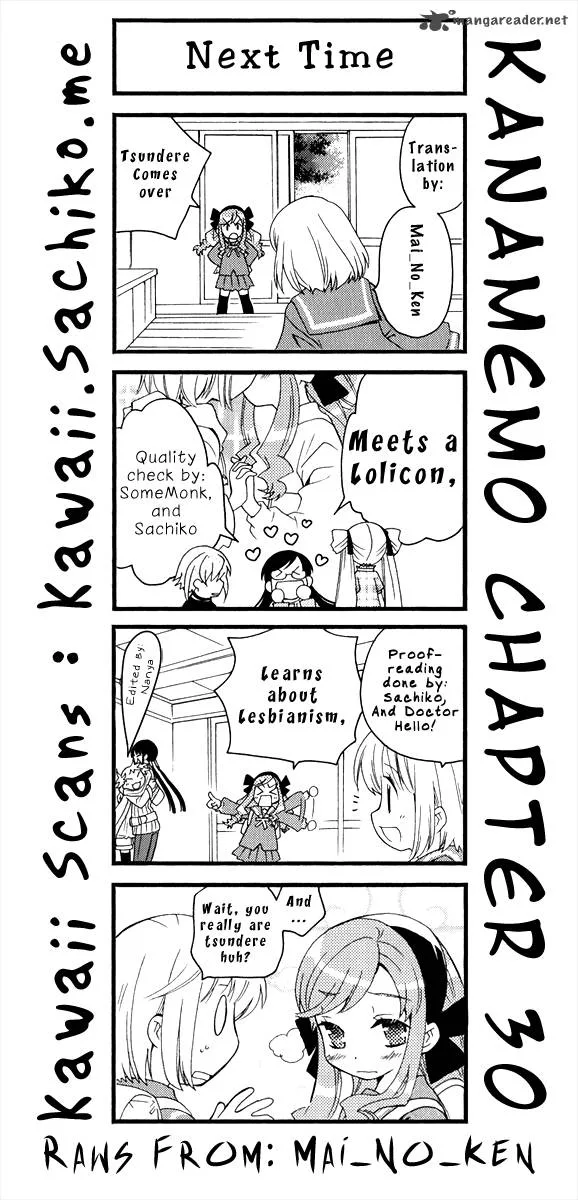 Kanamemo Chapter 30 page 11