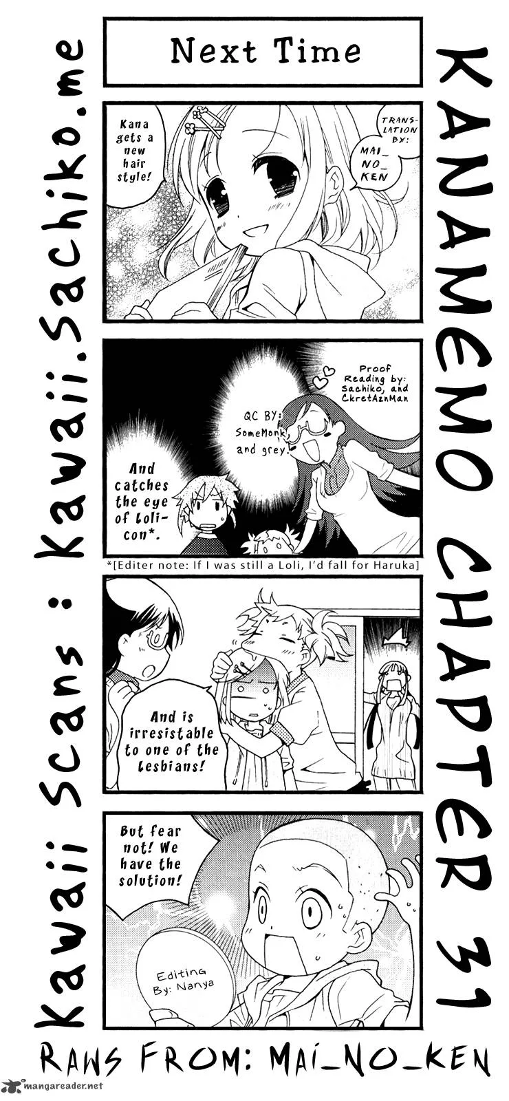 Kanamemo Chapter 31 page 11