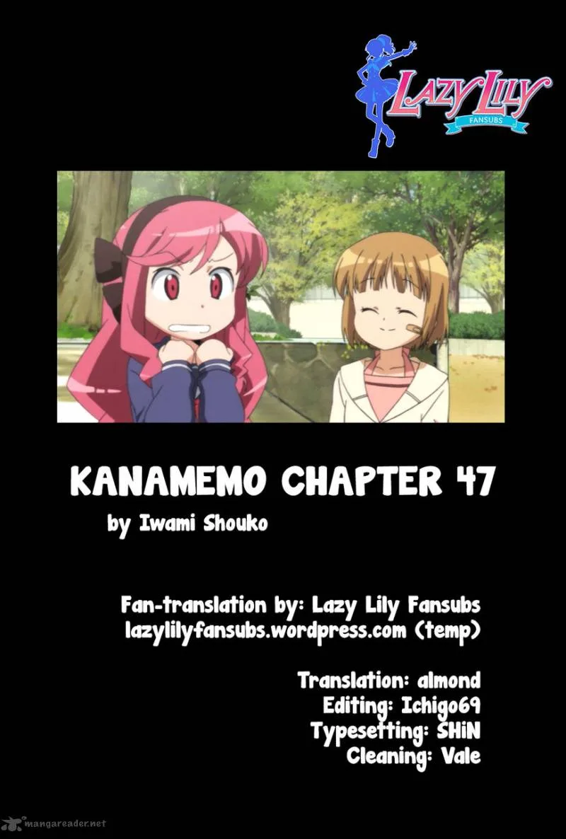 Kanamemo Chapter 47 page 10