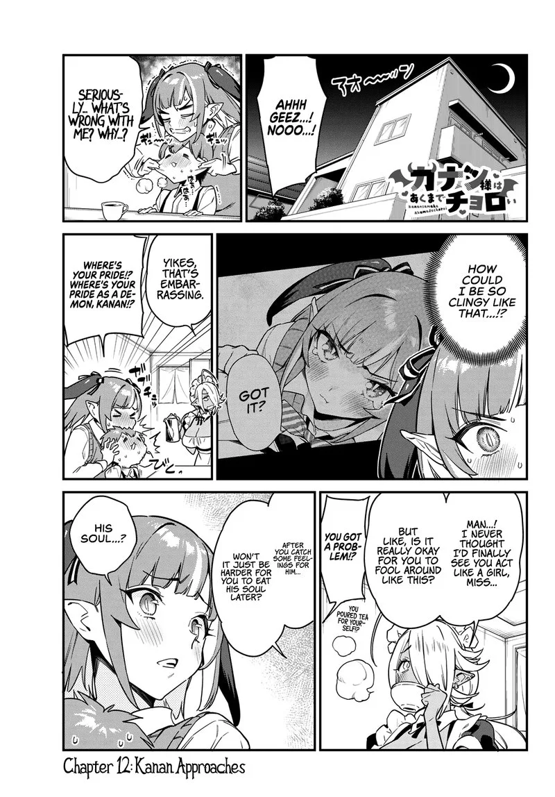 Kanan-sama wa Akumade Choroi Chapter 12 page 1