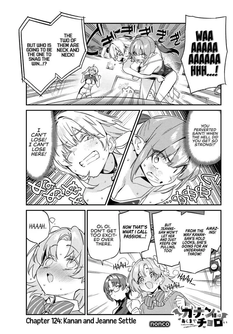 Kanan-sama wa Akumade Choroi Chapter 124 page 2