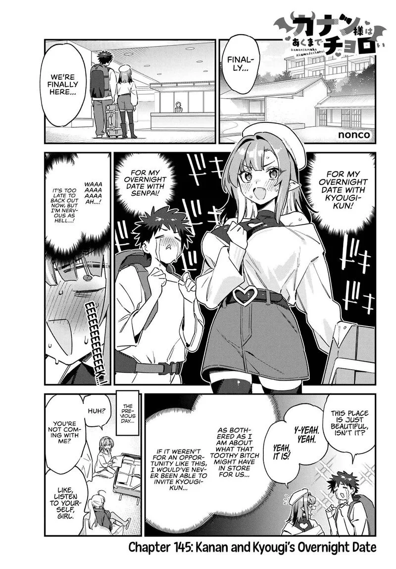 Kanan-sama wa Akumade Choroi Chapter 145 page 2