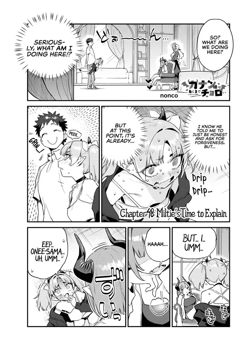 Kanan-sama wa Akumade Choroi Chapter 48 page 1