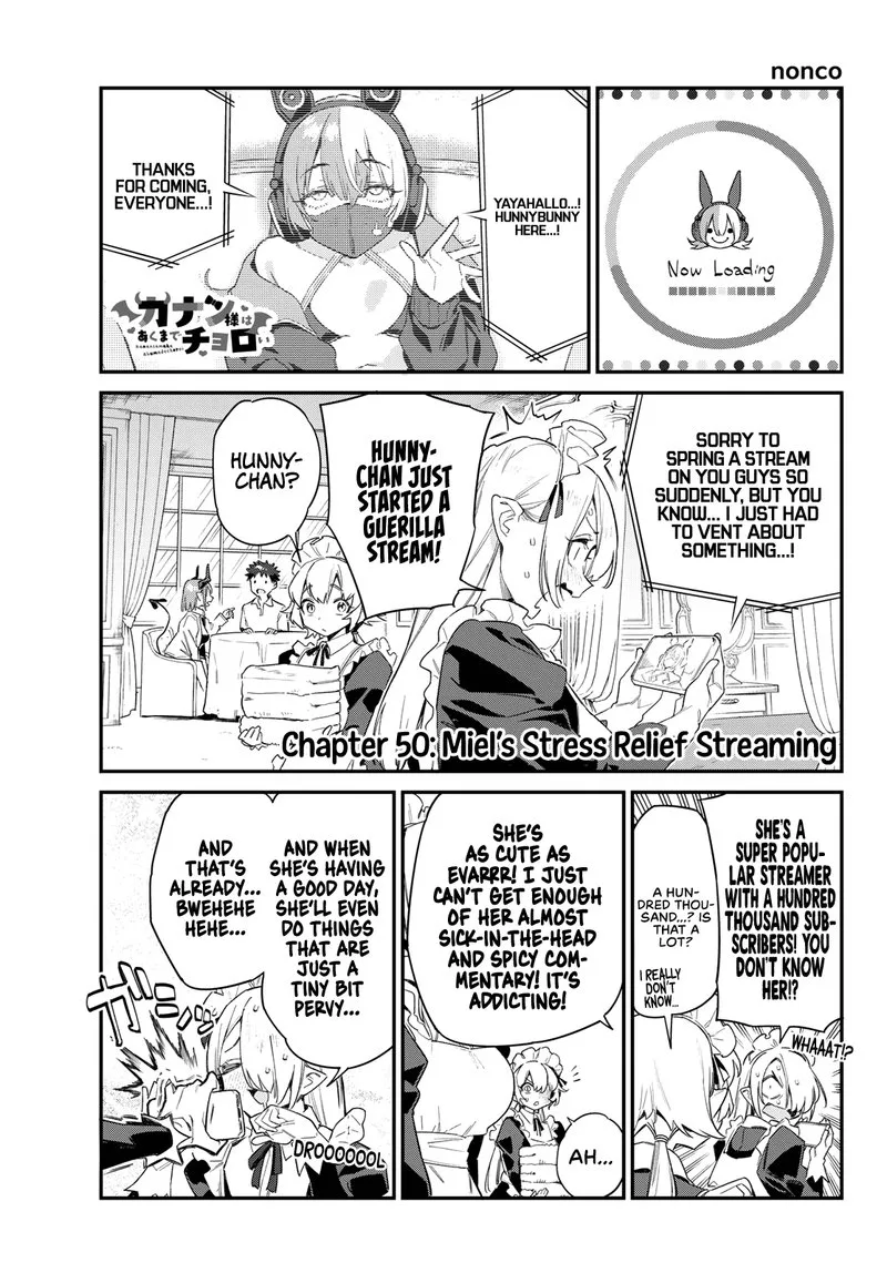 Kanan-sama wa Akumade Choroi Chapter 50 page 1