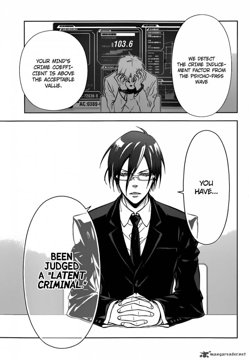 Kanshikan Tsunemori Akane Chapter 1 page 6