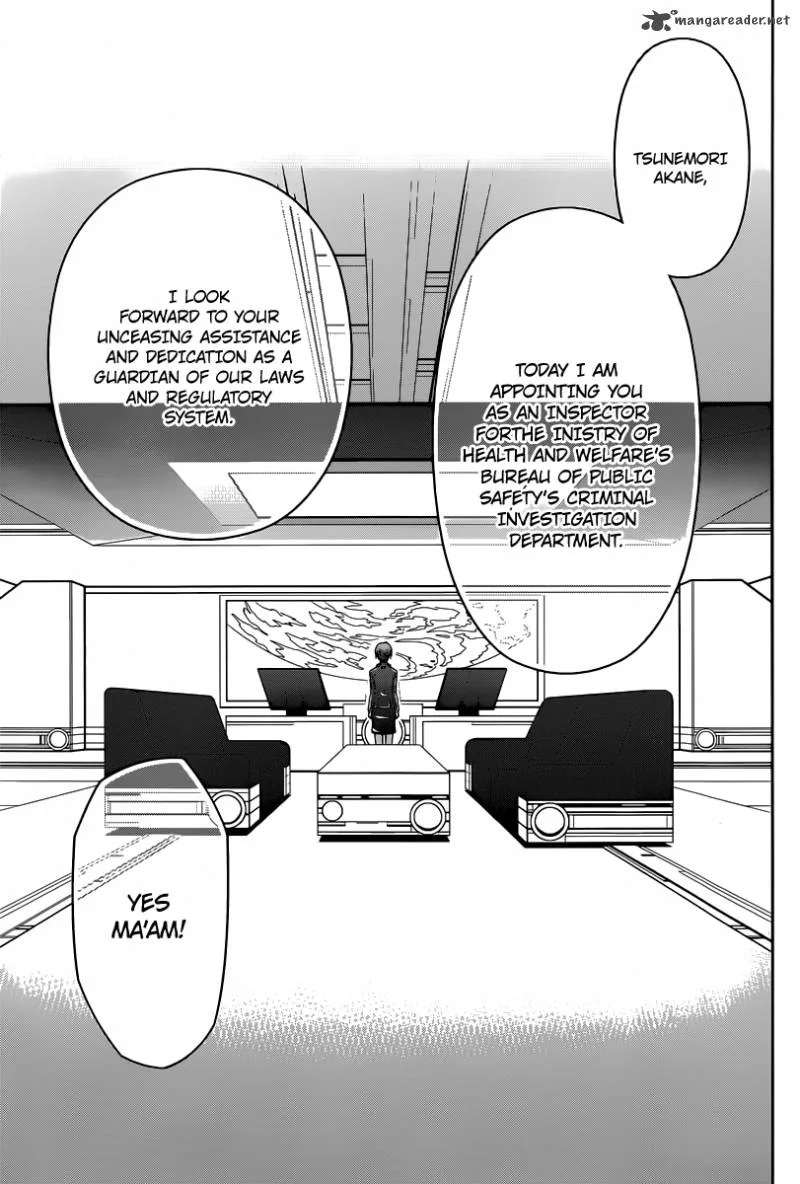 Kanshikan Tsunemori Akane Chapter 1 page 22