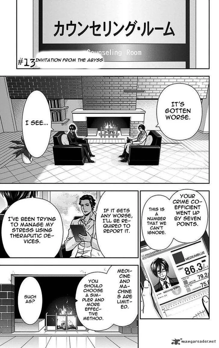 Kanshikan Tsunemori Akane Chapter 13 page 9