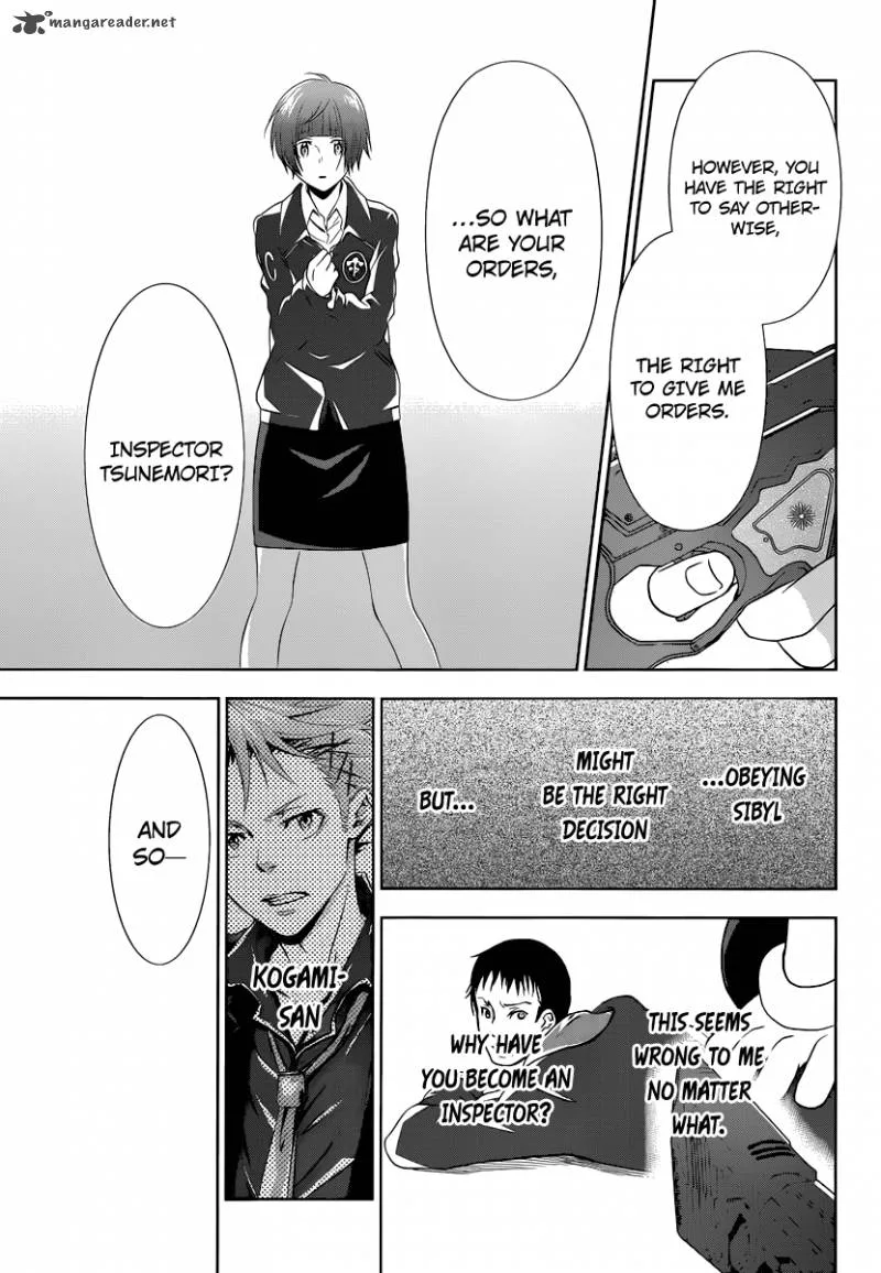 Kanshikan Tsunemori Akane Chapter 2 page 50